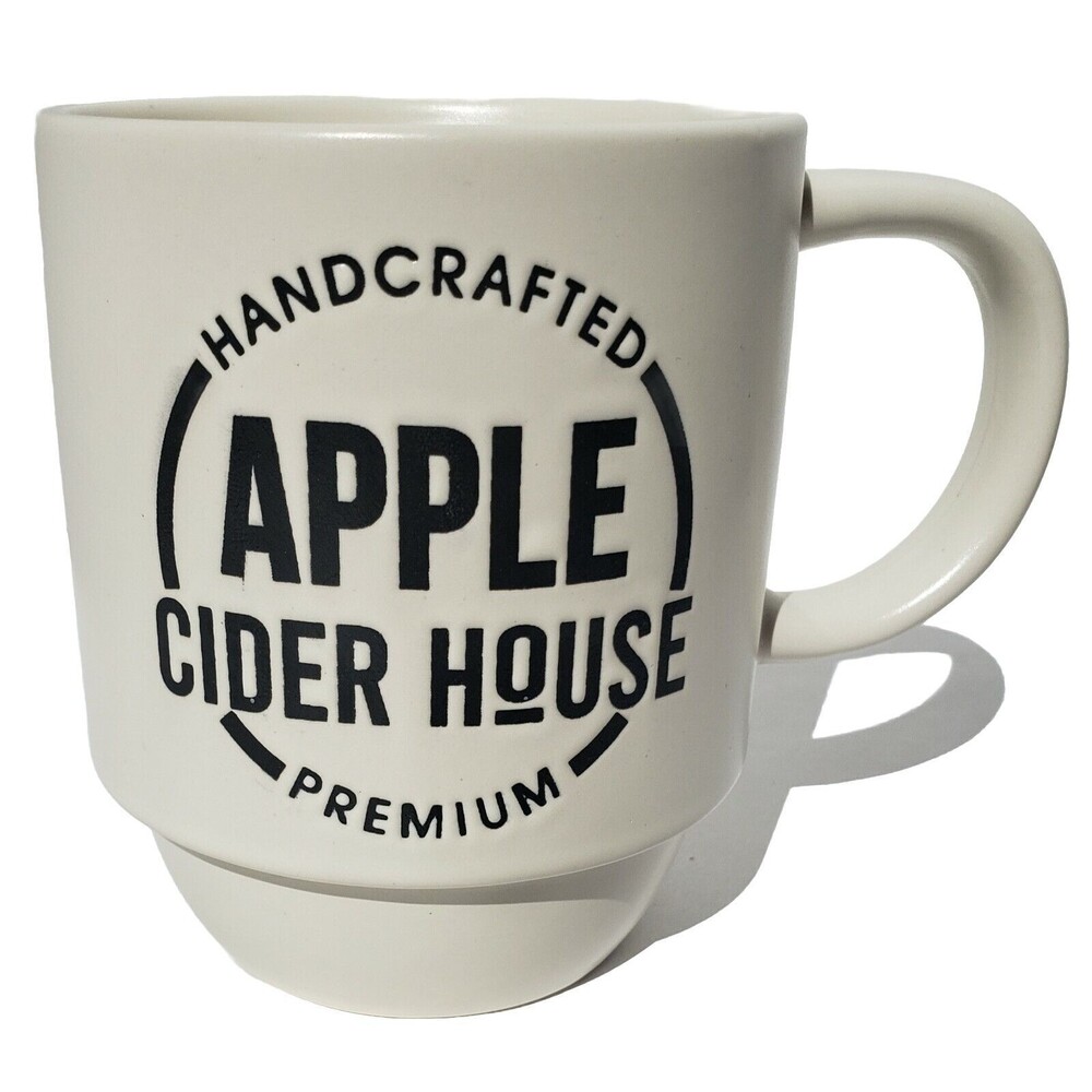 Handcrafted Premium Apple Cider House Stackable Ceramic Mug Coffee Tea Cup